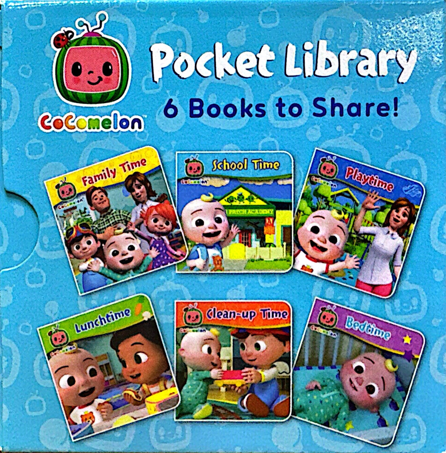 Little Learning Library: CoComelon Pocket Library (Board book)