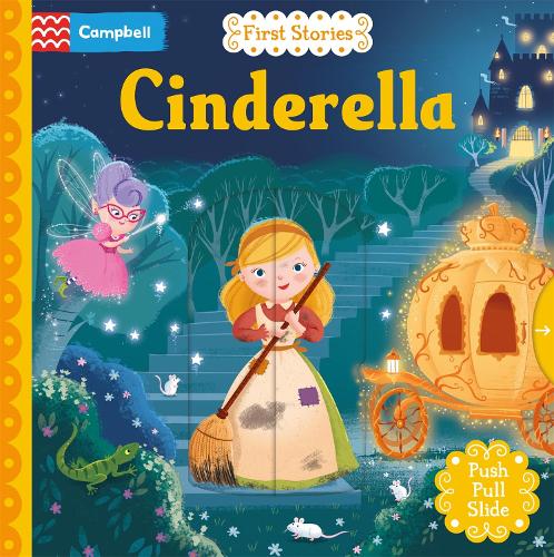 Cinderella (Push, Pull, Slide Book) (Board book)