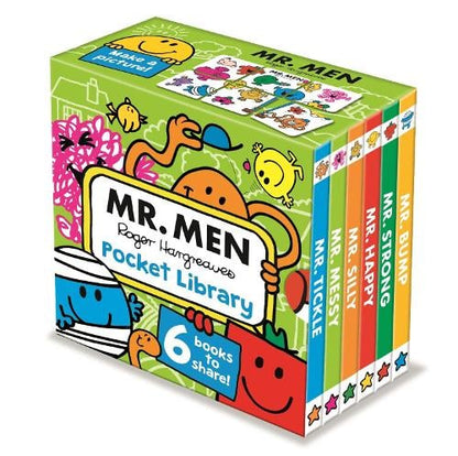 Little Learning Library: Mr. Men Pocket Library (Mr. Men and Little Miss) (Board book)