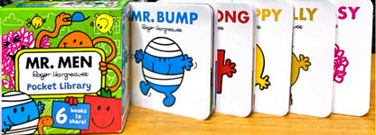 Little Learning Library: Mr. Men Pocket Library (Mr. Men and Little Miss) (Board book)