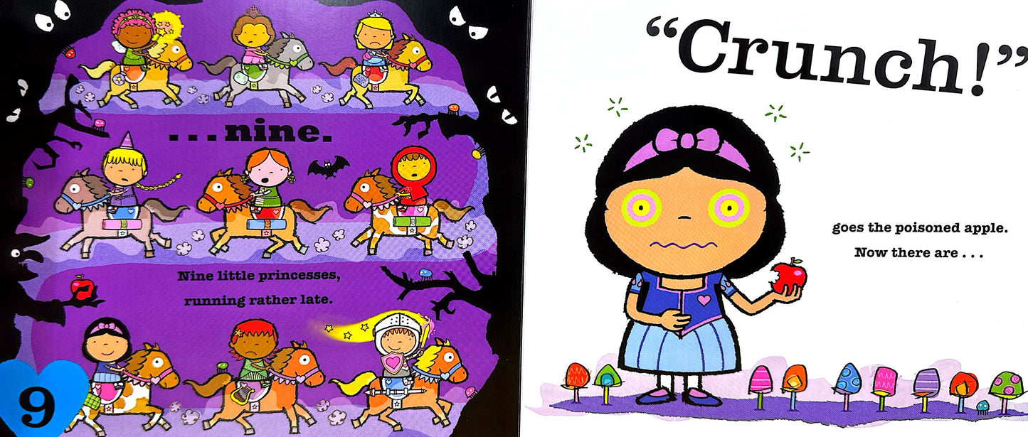 Ten Little Princesses (Board book)