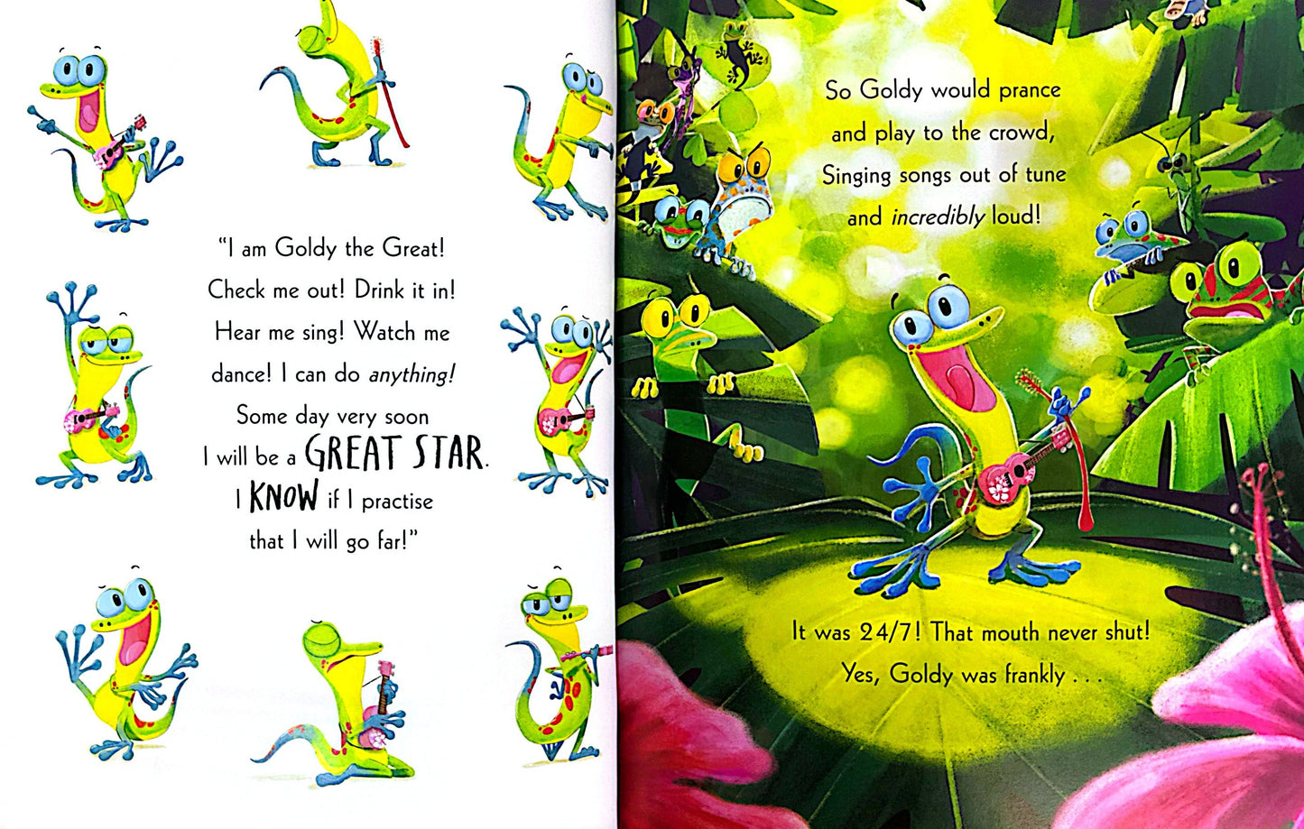 The World Of Rachel Bright & Jim Field: The Gecko and the Echo (Paperback)