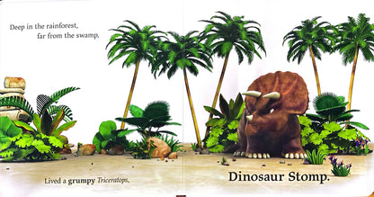 World of Dinosaur Roar!: Dinosaur Stomp! The Triceratops: Book 4 (Board book)