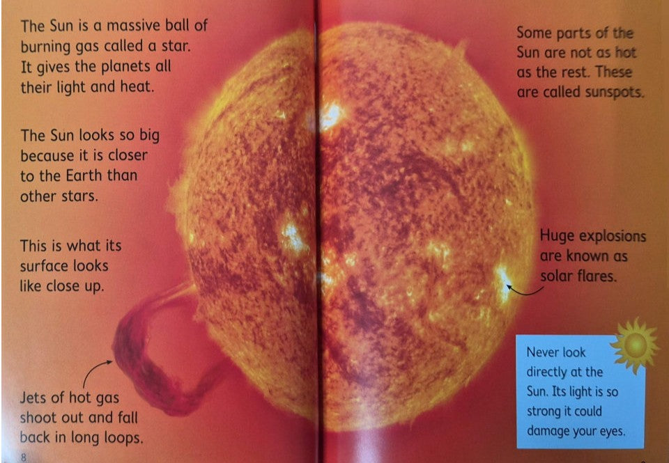Usborne Beginners: Solar System (Hardback)