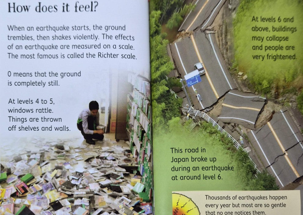 Usborne Beginners: Earthquakes and Tsunamis (Hardback)