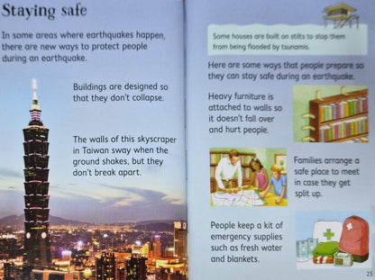 Usborne Beginners: Earthquakes and Tsunamis (Hardback)
