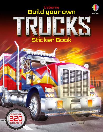 Build Your Own Trucks Sticker Book (Paperback)