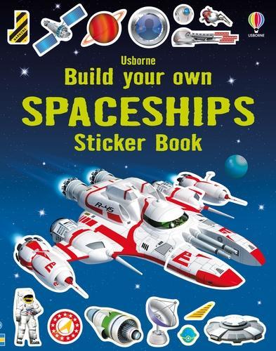 Build Your Own Spaceships Sticker Book (Paperback)