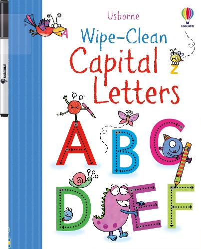 Wipe-Clean Capital Letters (Paperback)