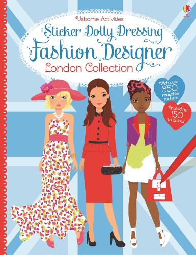 Sticker Dolly Dressing Fashion Designer London Collection (Paperback)