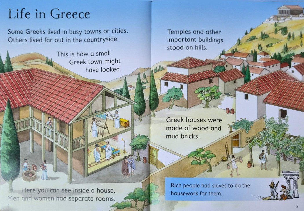 Usborne Beginners: Ancient Greeks (Hardback)