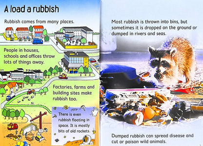 Usborne Beginners: Rubbish and Recycling (Hardback)