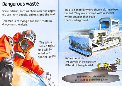 Usborne Beginners: Rubbish and Recycling (Hardback)