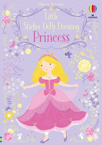 Little Sticker Dolly Dressing Princess (Paperback)