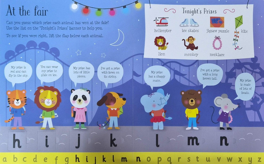Lift-the-Flap abc (Hardback)