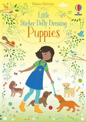 Little Sticker Dolly Dressing Puppies (Paperback)