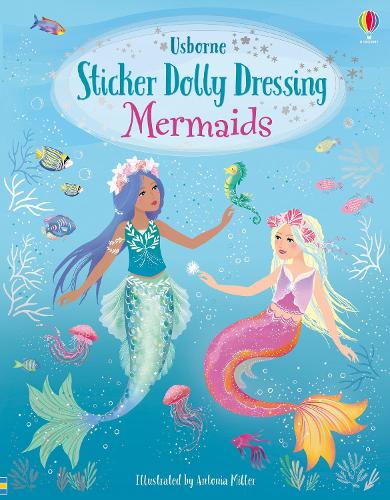 Sticker Dolly Dressing Mermaids (Paperback)