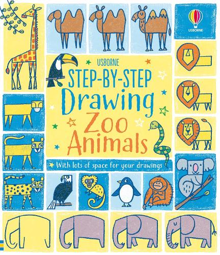Step-by-step Drawing Zoo Animals (Paperback)