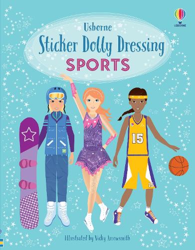 Sticker Dolly Dressing Sports (Paperback)