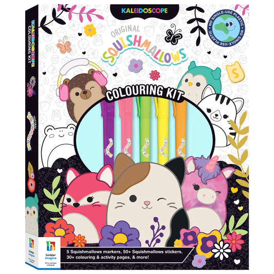 Kaleidoscope Colouring Kit Squishmallows (Hardback)