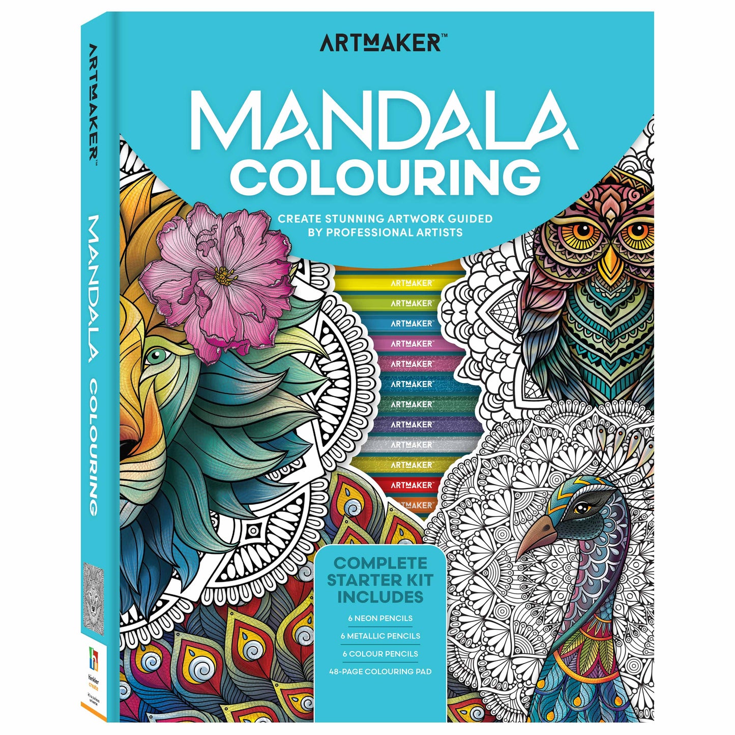 Art Maker Mandala Colouring (Hardback)