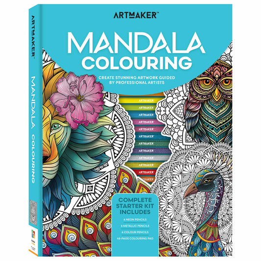 Art Maker Mandala Colouring (Hardback)