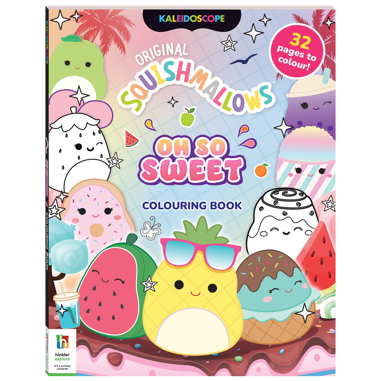 Kaleidoscope Squishmallows Colouring Book Oh So Sweet (Paperback)