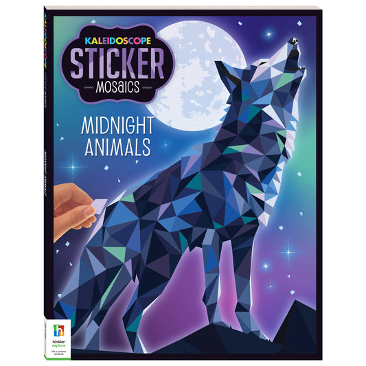 Kaleidoscope Sticker Mosaics Midnight Creatures (Paperback)