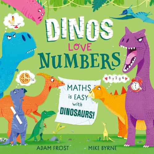 Dinos Love Numbers (Paperback)