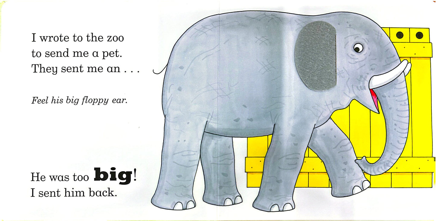 Dear Zoo Touch and Feel Book (Board book)