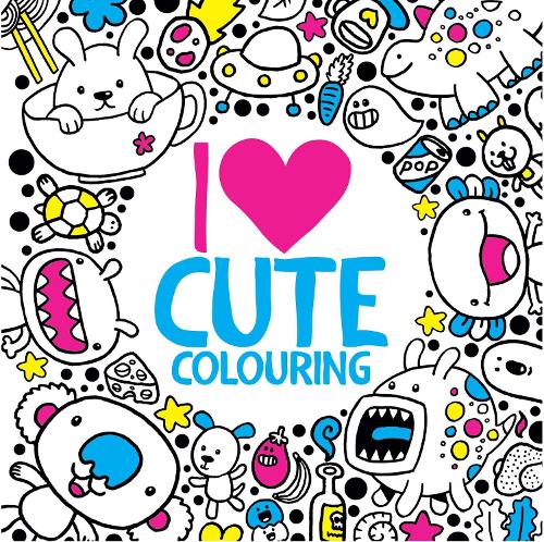 I Heart Cute Colouring (Paperback)