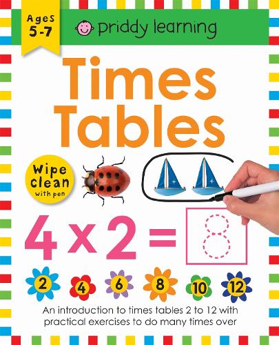 Priddy: Wipe Clean Times Tables (Paperback)