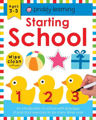 Priddy: Wipe Clean Workbooks: Starting School (Paperback)
