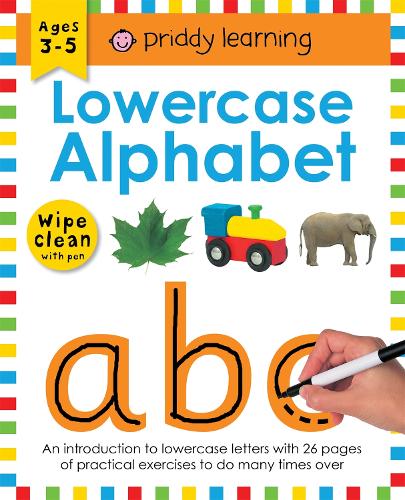 Priddy: Wipe Clean Workbook: Lowercase Alphabets (Paperback)