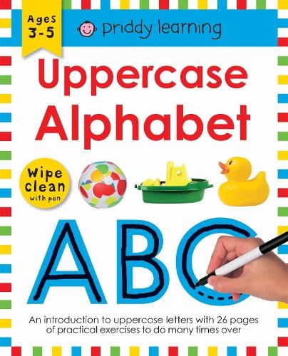 Priddy: Wipe Clean Workbook: Uppercase Alphabet (Paperback)