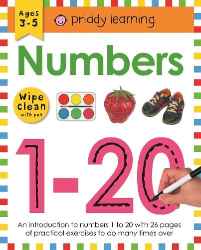 Priddy: Wipe Clean Workbook: Numbers 1-20 (Paperback)