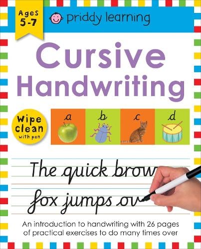 Priddy: Wipe Clean Workbook: Cursive Handwriting (Paperback)