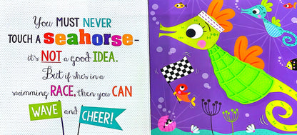Never Touch a Shark! (Board book)