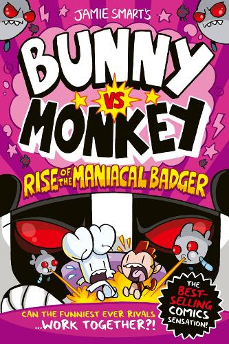 Bunny vs Monkey 5: Rise of the Maniacal Badger (Paperback)