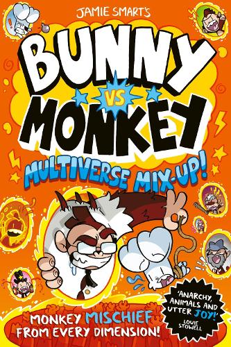 Bunny vs Monkey 7: Multiverse Mix-up! (Paperback)