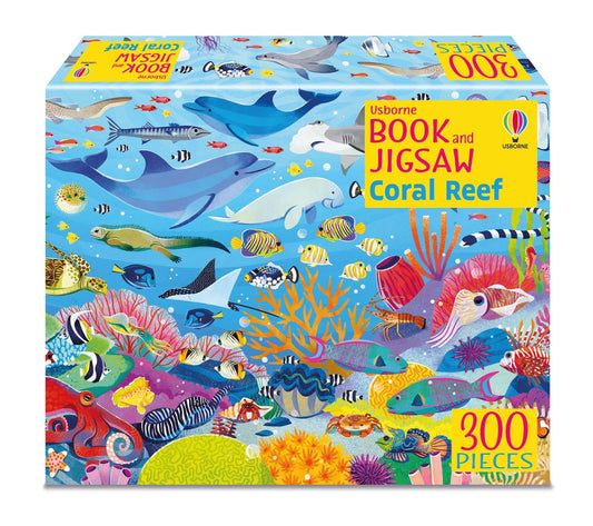 Usborne: Book and Jigsaw Coral Reef