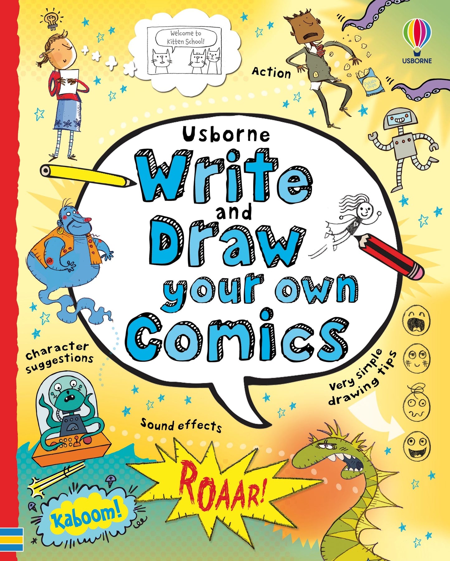 Write and Draw Your Own Comics (Hardback)