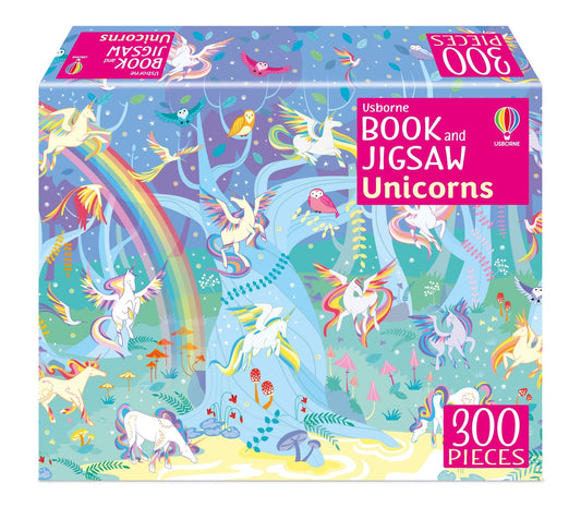 Usborne: Book and Jigsaw Unicorns