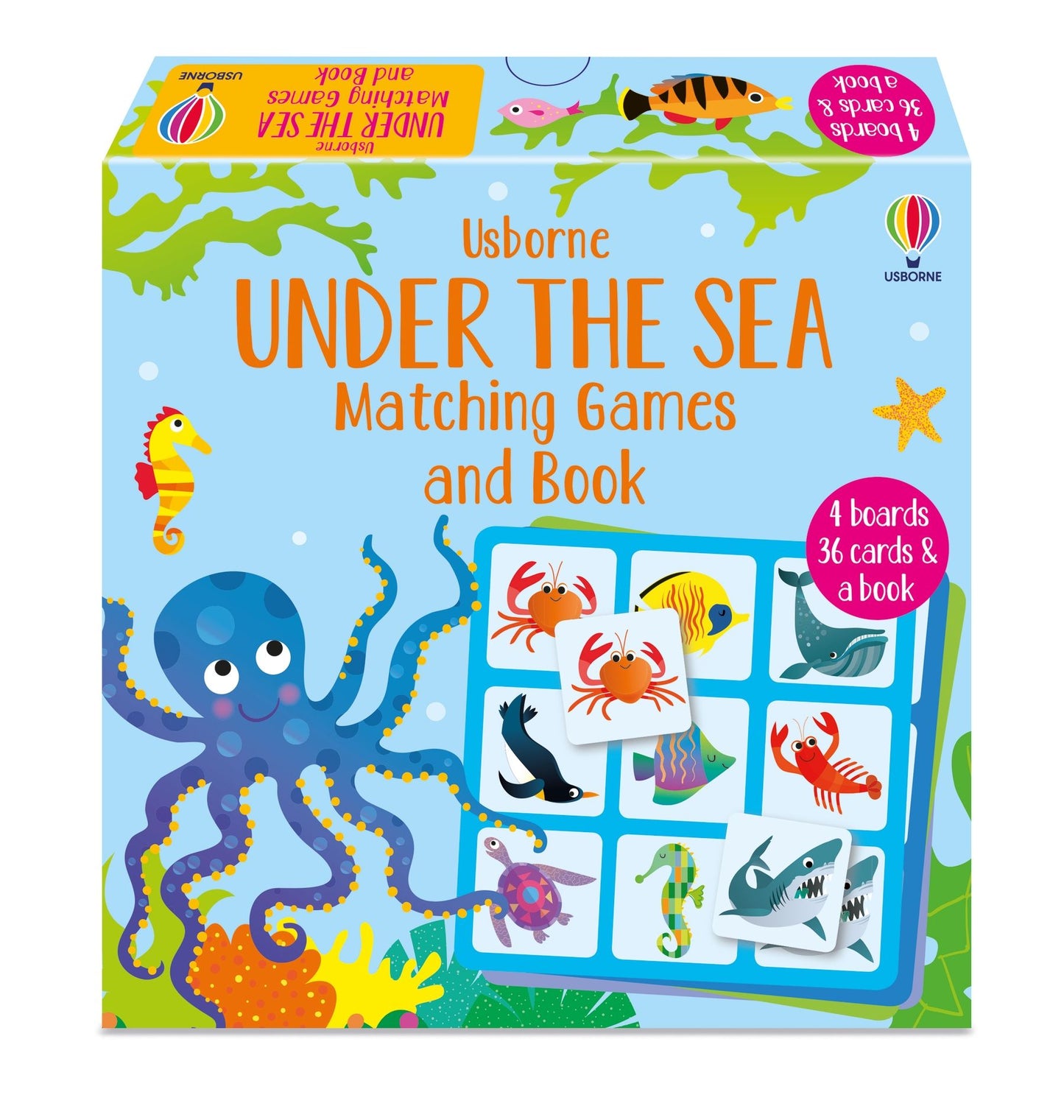 Usborne: Under the Sea Matching Games and Book