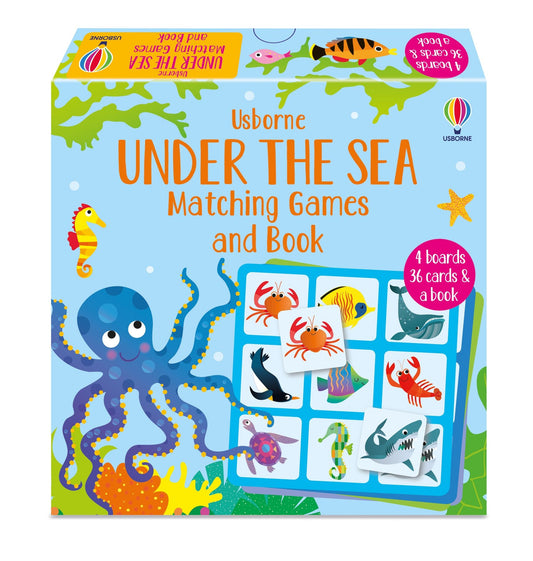 Usborne: Under the Sea Matching Games and Book