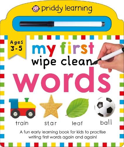 Priddy: My First Wipe Clean Words (Board book)