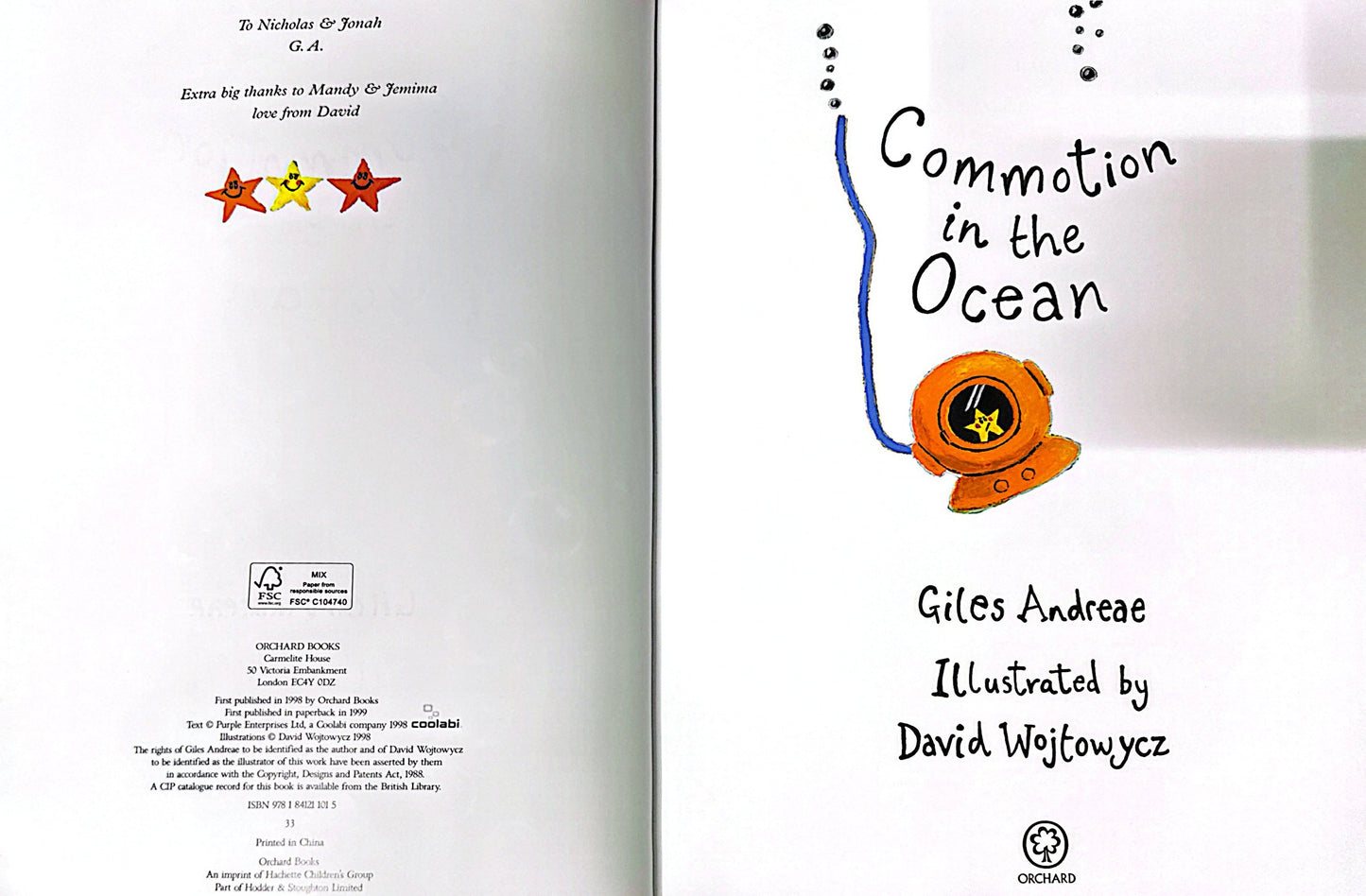 Commotion In The Ocean (Paperback)