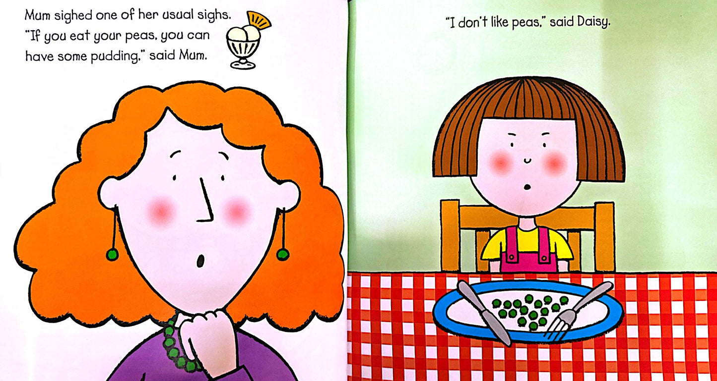 Daisy: Eat Your Peas (Paperback)