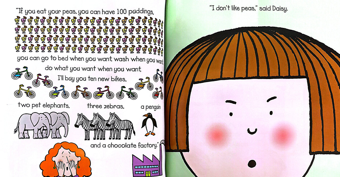 Daisy: Eat Your Peas (Paperback)