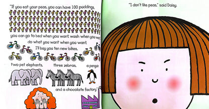 Daisy: Eat Your Peas (Paperback)